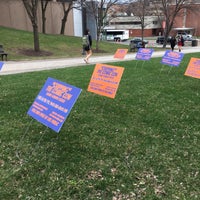Photo taken at Schine Student Center by PF A. on 4/12/2019