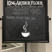 Photo taken at King Arthur Flour Cafe at Baker-Berry Library by PF A. on 8/18/2018