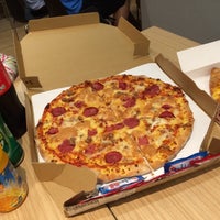 Photo taken at Domino&amp;#39;s Pizza PIK by Veronica K. on 2/15/2015