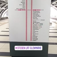 Glenmarie Lrt Station Route Rapidkl Cgc - Glenmarie (Kj27) Lrt Station - Light Rail Station In Petaling  Jaya