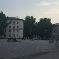 Photo taken at Октябрьская площадь by Елена К. on 7/29/2016