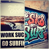 Photo taken at WSGS SURF SHOP by Alexandre S. on 9/13/2014