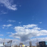 Photo taken at Зупинка «Торгівельно-розважальний комплекс» by Ира А. on 3/17/2017