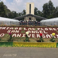 Photo taken at Feria de las flores San Ángel by Lu on 7/17/2017