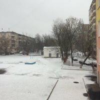 Photo taken at Стадион гимназии №8 by Liza B. on 3/1/2016