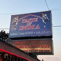 Photo taken at Taste of India by Unni P. on 9/1/2022