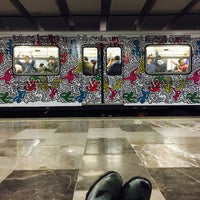 Photo taken at Metro San Cosme by Masiel B. on 8/11/2017