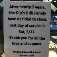 Das Foto wurde bei Dip&amp;#39;s Grill von alexander s. am 5/23/2017 aufgenommen