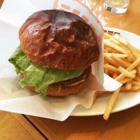 Photo taken at Mountain Burger by Satoshi Y. on 3/12/2015