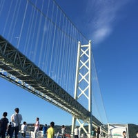 Photo taken at Akashi Kaikyo Bridge by Souju W. on 8/21/2016