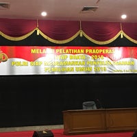 Photo taken at Perguruan Tinggi Ilmu Kepolisian (PTIK) by Agung D. on 9/3/2018