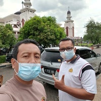 Photo taken at Masjid Agung At-Tin by Agung D. on 10/23/2020