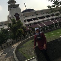 Photo taken at Masjid Agung At-Tin by Agung D. on 4/28/2018