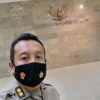Photo taken at Kementerian Perindustrian RI by Agung D. on 12/31/2021