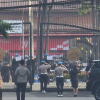 Photo taken at Lapangan Bhayangkara Mabes Polri by Agung D. on 8/17/2022