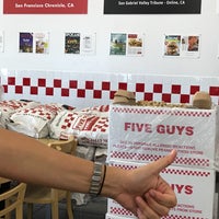 Photo taken at Five Guys by Aquilles S. on 6/10/2017
