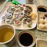 Photo taken at Sushi Time by María Paz D. on 9/23/2017
