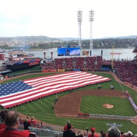 Photo taken at Great American Ball Park by Chris P. on 4/4/2016