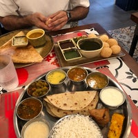 Photo taken at Branto Indian Vegetarian Restaurant by Tricia L. on 8/9/2019