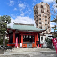 Photo taken at Azabu Hikawa Shrine by 杢 on 11/25/2023
