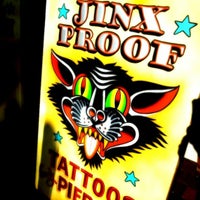 Photo taken at Jinx Proof Tattoos by MYKAL™ on 4/6/2013