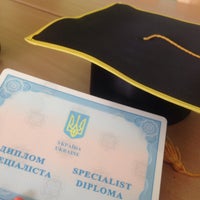 Photo taken at Київський університет туризму, економіки і права by Sashenka D. on 7/7/2016
