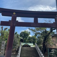 Photo taken at 白金 氷川神社 by ダブリュー on 7/27/2022