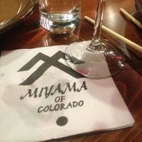 รูปภาพถ่ายที่ Miyama Of Colorado โดย Toby A. เมื่อ 1/4/2013