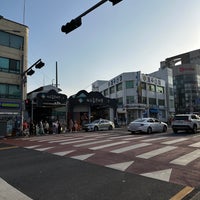 Photo taken at Dongmun Market by Cheryl Y. on 4/9/2024