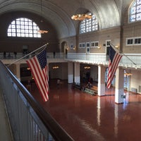 Photo taken at Ellis Island Registry Room by Bradley M. on 3/22/2015