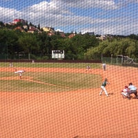 Photo taken at Krč Baseball - Club House by Jan M. on 6/15/2014
