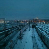 Photo taken at Пешеходный Мост У Вокзала by Александр Б. on 12/1/2015