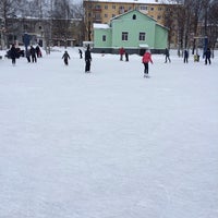 Photo taken at Каток в Губернаторском парке by Vitaly K. on 2/2/2014
