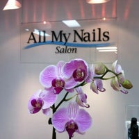 Photo taken at All My Nails Salon by All My Nails Salon on 9/29/2015