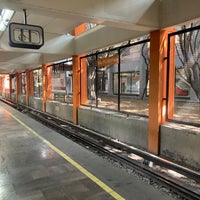 Photo taken at Metro El Rosario (Líneas 6 y 7) by Jesús .. on 12/17/2022