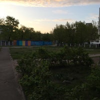 Photo taken at Деснянский стадион by Anastasia C. on 4/28/2017