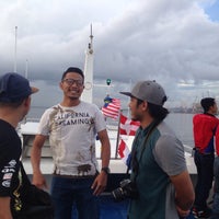 Photo taken at Straits of Johor by Alehaiqal on 12/6/2015