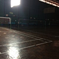 Photo taken at S.T. Badminton Court by Pare P. on 9/23/2014