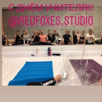 Photo taken at Red Foxes Cheerleading studio by taras t. on 10/4/2019