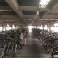 Photo taken at 新小岩駅北口自転車駐車場 by u on 5/12/2017
