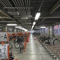 Photo taken at 新小岩駅北口自転車駐車場 by u on 2/18/2017