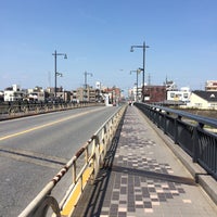 Photo taken at 小岩大橋 by u on 5/15/2016