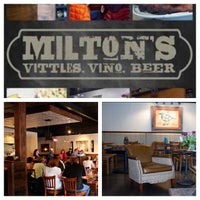 Photo taken at Milton’s Vino, Vittles, Beer by Sara G. on 5/7/2015