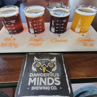 Photo taken at Dangerous Minds Brewing Company by Michael K. on 2/28/2023