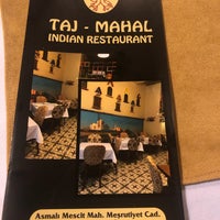 Photo taken at Taj-Mahal Indian Restaurant by Sinan K. on 11/22/2019