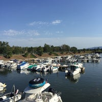 Photo taken at Club Nàutic Sant Pere Pescador by Aabbcc on 8/9/2016