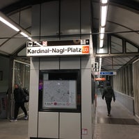 Photo taken at U Kardinal-Nagl-Platz by Intelli U. on 12/6/2017
