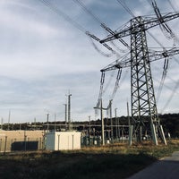 Photo taken at Bahnstromumformerwerk Neckarwestheim by Intelli U. on 9/26/2018