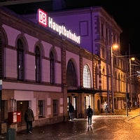 Photo taken at Chemnitz Hauptbahnhof by Intelli U. on 11/17/2022