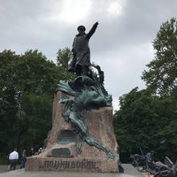 Photo taken at Памятник Адмиралу Макарову by Евгений П. on 8/11/2019